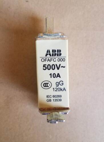 原装低压熔断器 （熔芯） OFAFC000GG10 10A 500V 120KA询价