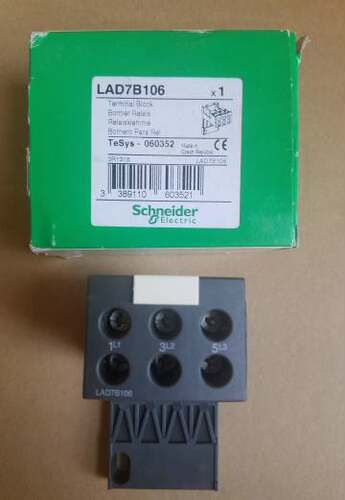 原装进口热过载继电器底座 LAD7B106询价