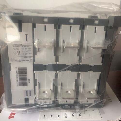 ABB双电源自动转换开关OT200E03CP-104原装手动式带桥接排手柄询