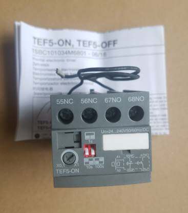 原装接触器附件 通电延时继电器 TEF5-ON &nbsp;0.1-100S询价
