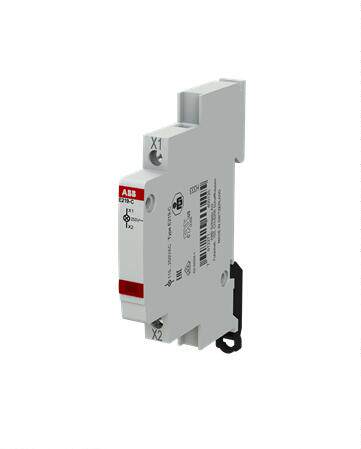 原装ABB导轨开关 红色LED信号灯 E219-C 115-250VAC询价