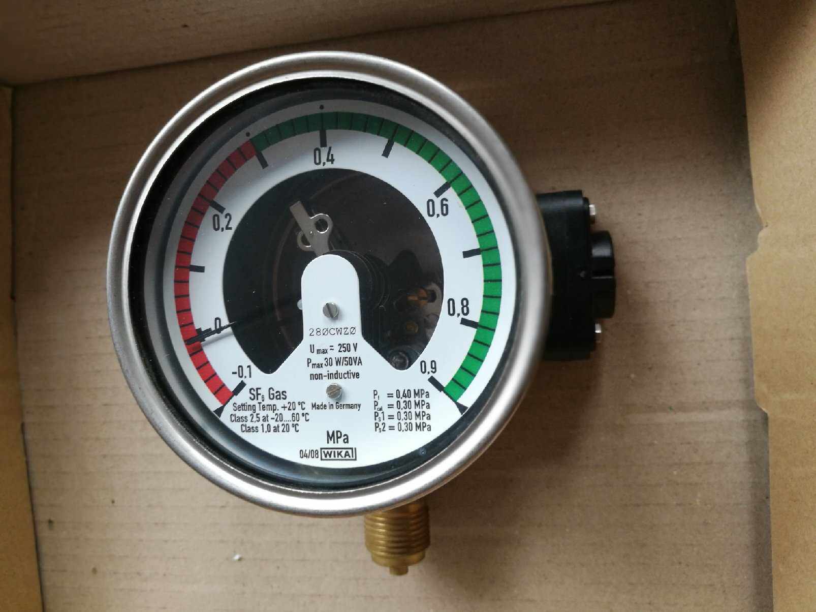 22.100气体密度继电器无包装询价