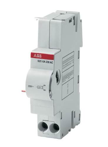 原装ABB剩余电流动作断路器附件 欠压脱扣器 S2C-UA24DC 24VDC询