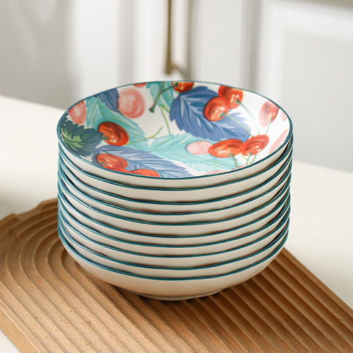 2025新款陶瓷盘子菜盘家用