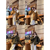 ENFUR 温暖壁炉 埃塞混种羊皮翻领90鹅绒羽绒服GG77523