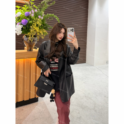 EN ENING | 劳伦斯 超薄慵懒头层绵羊皮皮外套GG77602