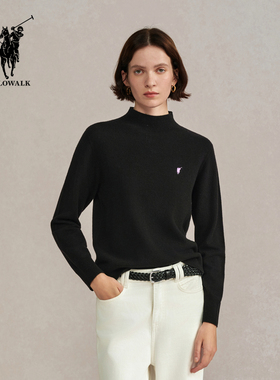 POLOWALK女装2025冬季新品女式羊毛衫BLFW54520111