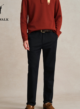 POLOWALK男装新品休闲时尚休闲简约时尚百搭舒适长裤BKLW44310671