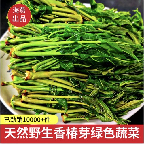 香椿芽河南信阳新县特产新鲜香椿嫩芽下饭菜香椿叶香椿芽焯水发货