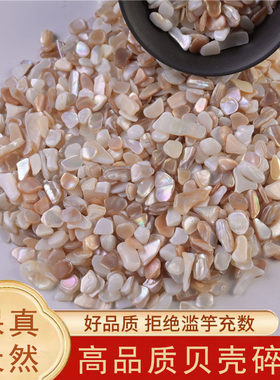 天然贝壳碎石小颗粒鱼缸花盆多肉植物造景铺家居装饰品可做水洗石