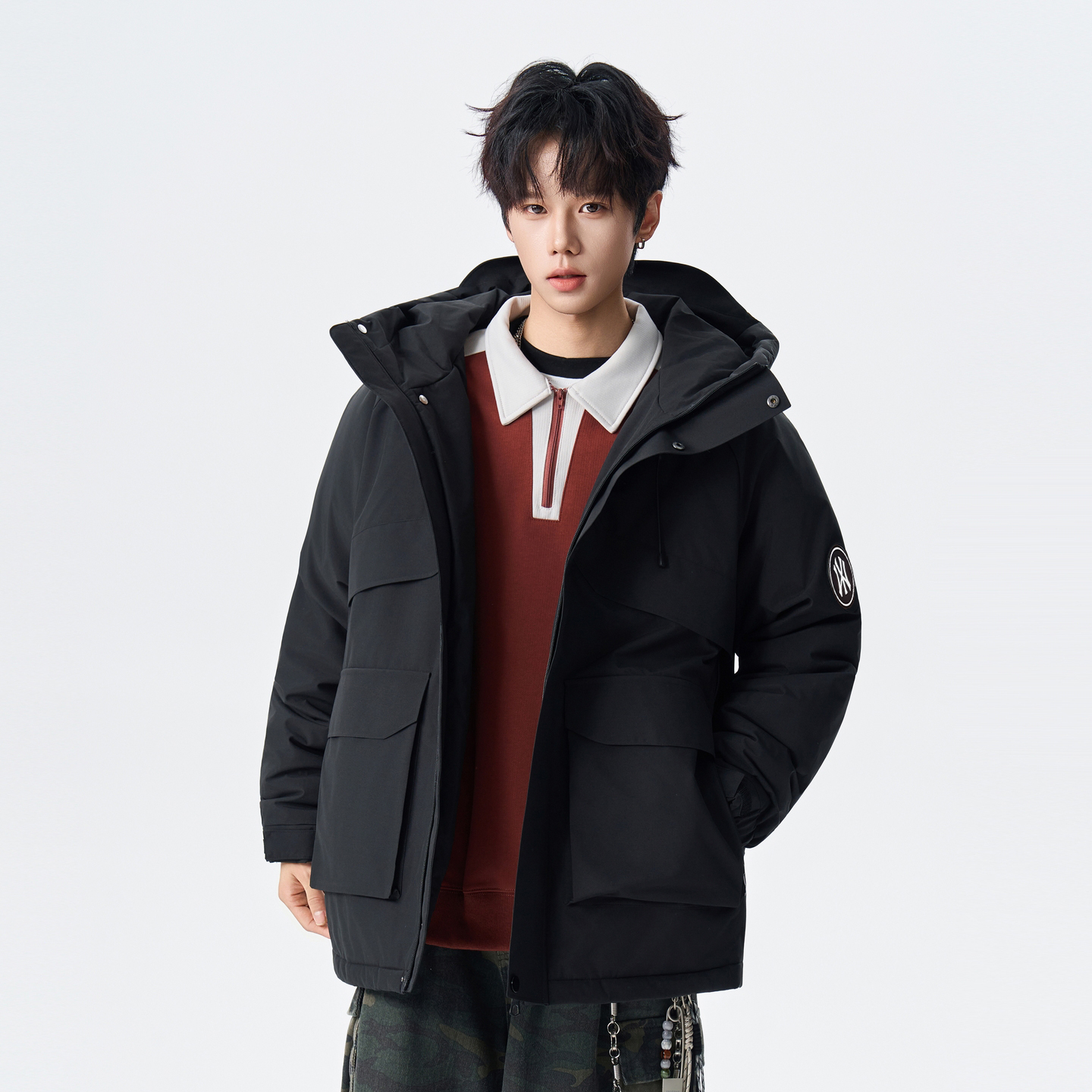 羽绒服男款冬季2025新款90白鸭绒