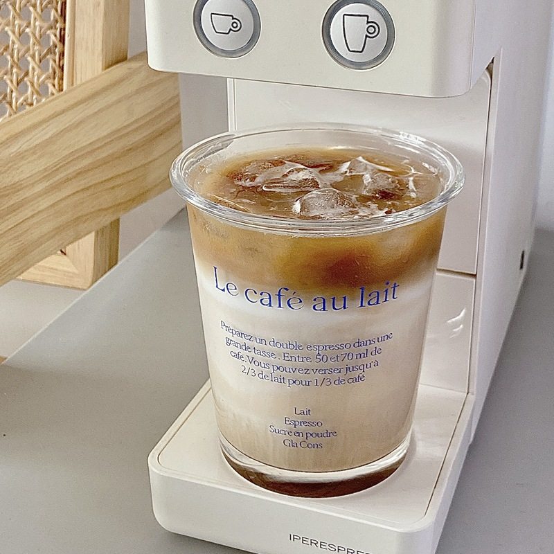 简约小众玻璃杯玻璃高颜值