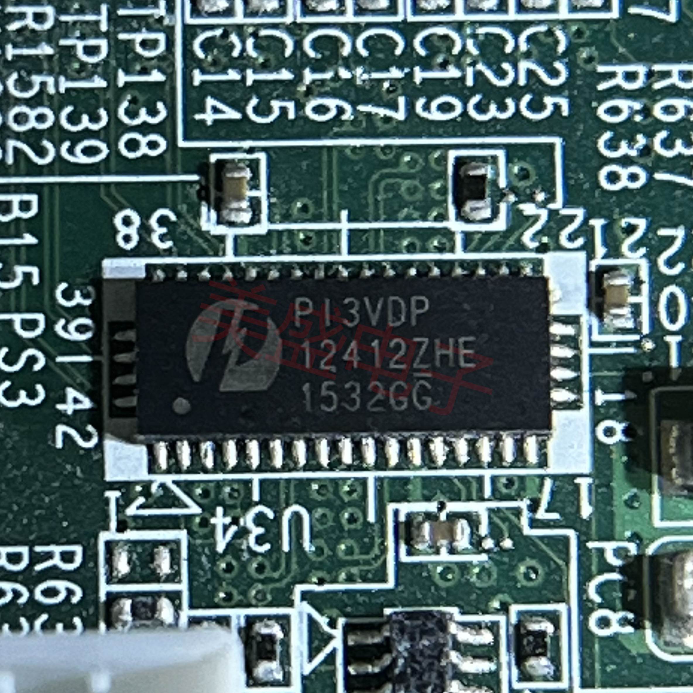 IC 芯片 PI3VDP12412ZHE QFN42 集成电路 现货供应