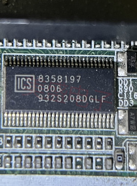 IC 芯片 ICS932S208DGLF TSSOP56 集成电路 现货供应
