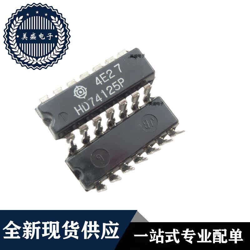 IC 芯片 HD74125P DIOP14 集成电路 全新现货供应 直拍