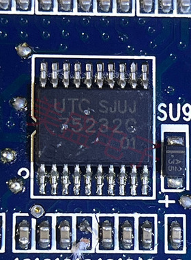 75232G-P20-R UTC75232G 丝印75232G TSSOP20 现货供应 IC 芯片