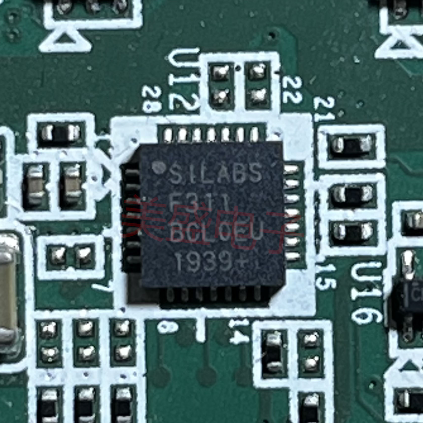 IC 芯片 C8051F311-GMR QFN28 丝印F311 集成电路 现货供应