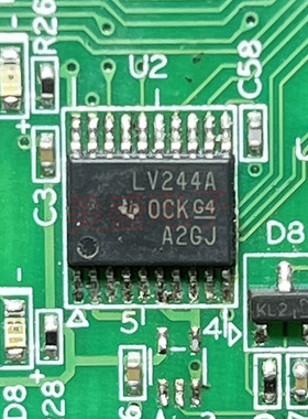 IC 芯片 SN74LV244APWR TSSOP20 丝印LV244A 集成电路 现货供应