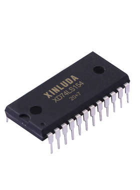 SN74LS154N DIP-24 编码器解码器复用器 XINLUDA XD74LS154 兼容