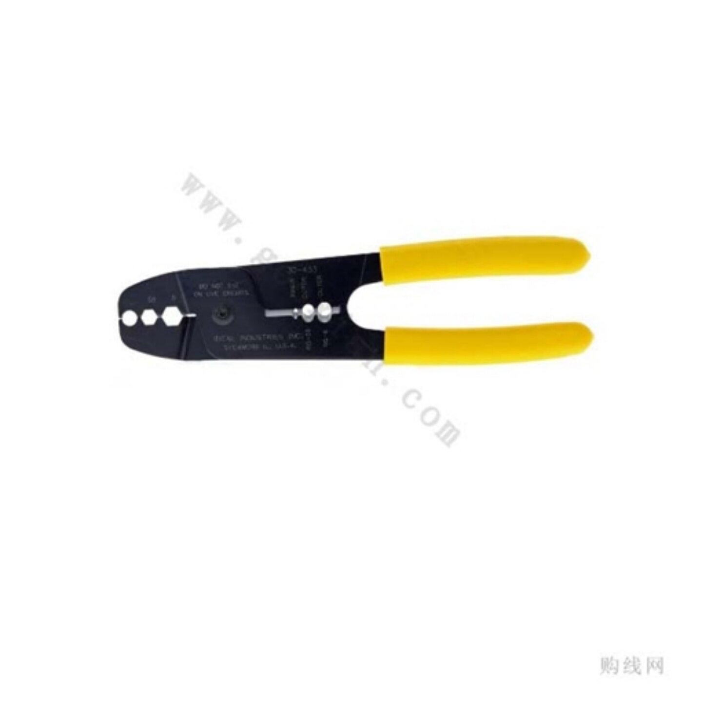 IDEAL 美国理想 同轴电缆剥线钳 压接钳 可压接RG-59/6 30-433