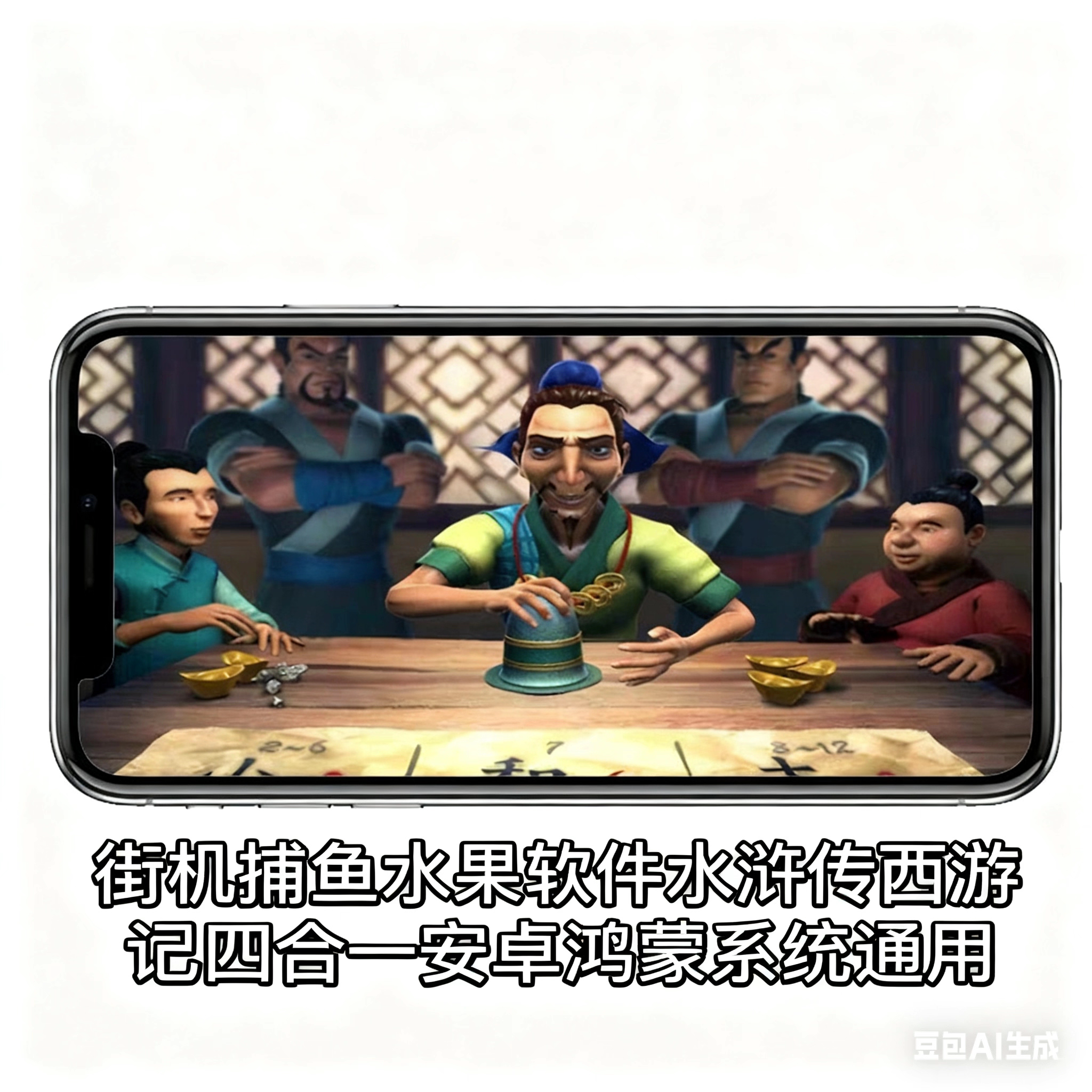 街机版水浒传捕鱼忠义堂游戏手机版替天行道下载安卓鸿蒙都可玩