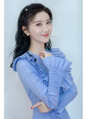 景甜女明星美女写真超大海报墙壁画纸自粘画墙贴纸学生宿舍卧室