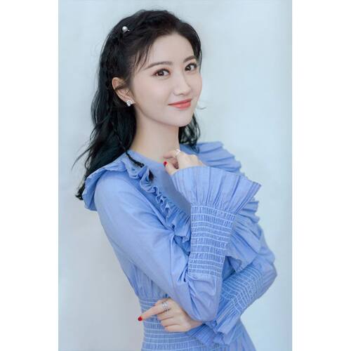 景甜女明星美女写真超大海报墙壁画纸自粘画墙贴纸学生宿舍卧室