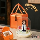 圈圈陶手作盲盒手办软陶人偶石塑黏土风生日礼物闺蜜毕业医生