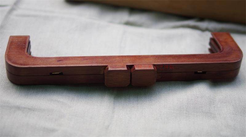 새로운 단단한 나무 고민 사각형 육각 머리 자석 버클 나무 프레임 입 골드 DIY 가방 액세서리 38 위안|나사 조각