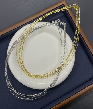 S925银镀18k金意大利工艺闪星项圈个性漫天星细款银饰choker