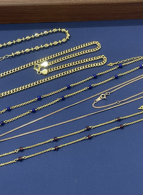 加美珠宝 S925银锁骨链 各种项链捡漏合集