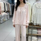 2026年弗帝妮春夏新款 舒适可外穿清新甜美可爱仙女 女士云朵棉套装