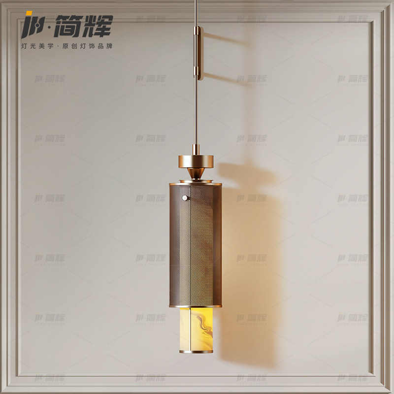 后现代奢华客厅云石壁灯简约个性卧室背景墙壁灯酒店会所别墅灯具
