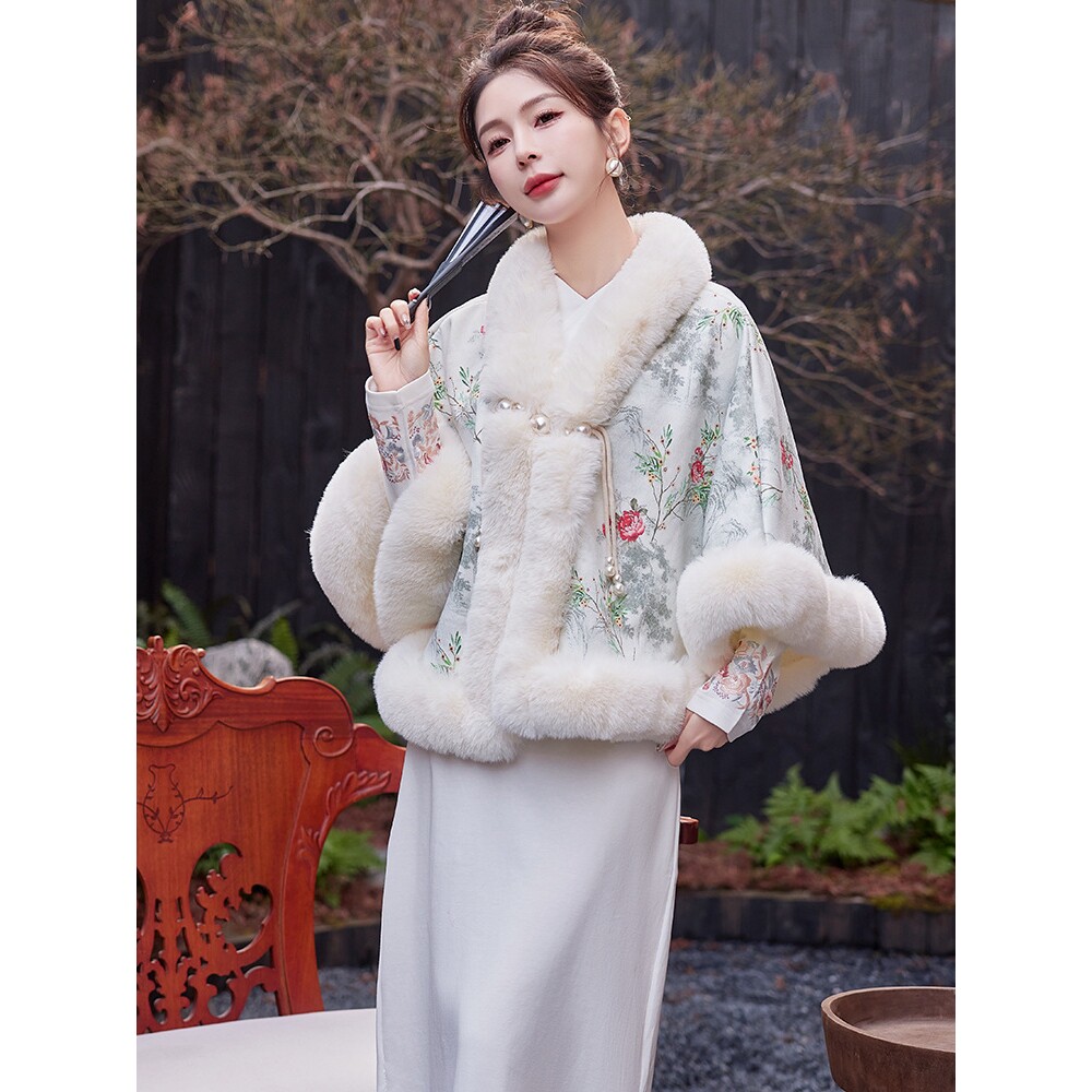 2025年早春新款新中式女装中国风唐装上衣休闲百搭白色盘扣外套女