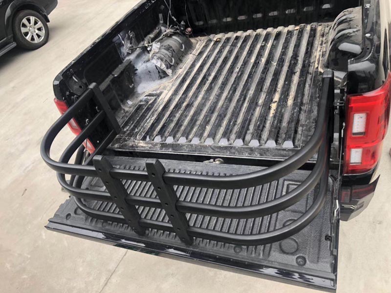 适用福特RANGER小猛禽F150后斗拓展架皮卡尾箱货物围栏行李架改装