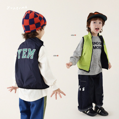 允儿妈男童秋季洋气马甲时尚背心