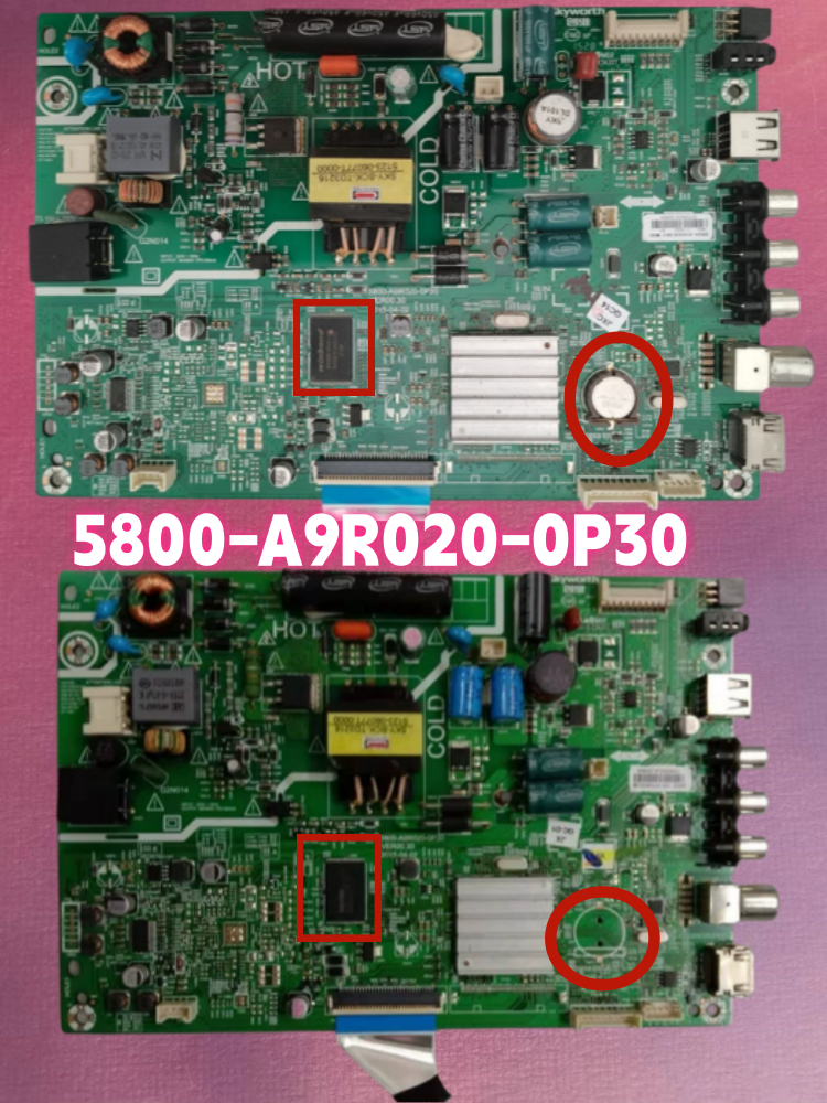 原装创维32X3 32E3000 32E361S主板5800-A9R020-0P30配屏SDL320HY