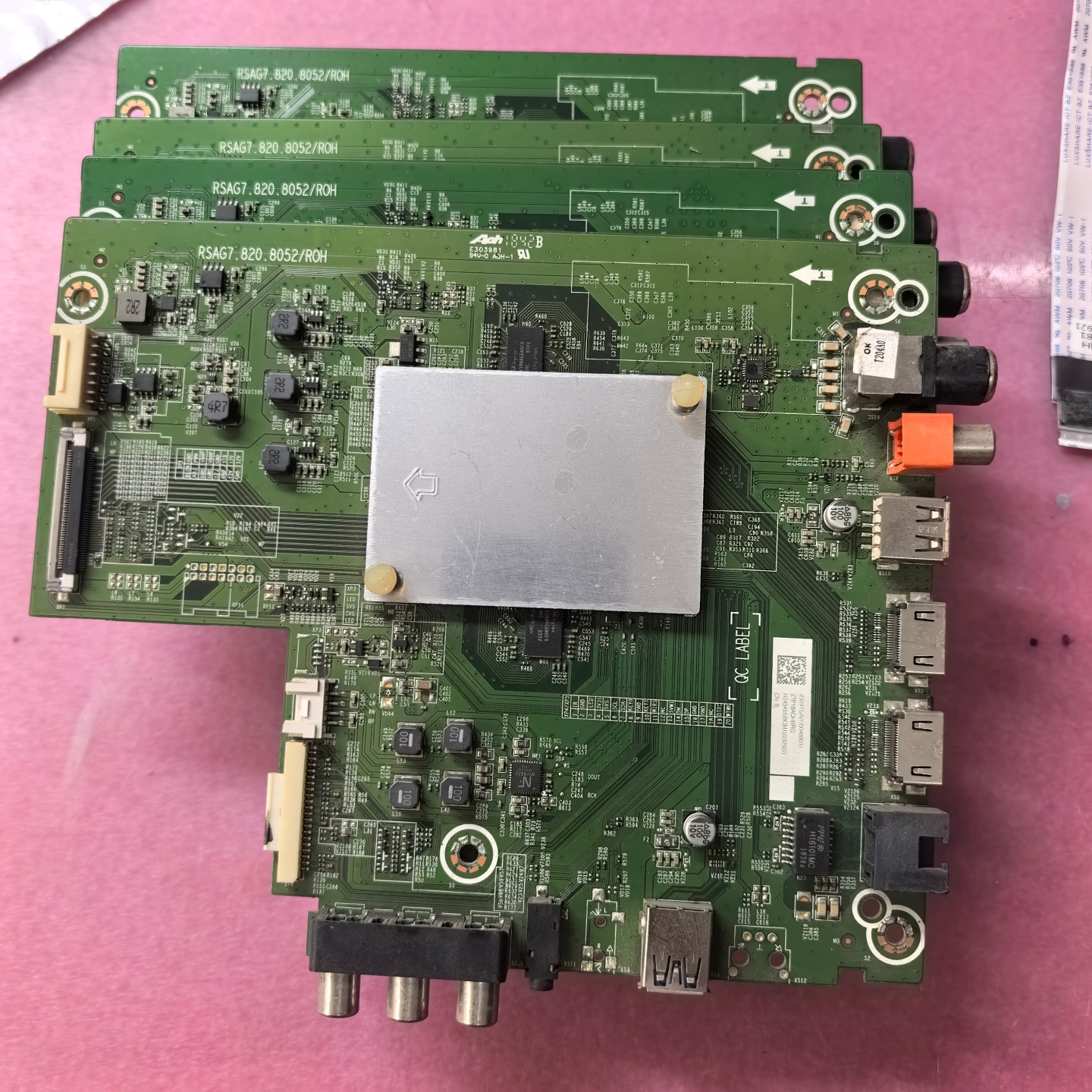 海信HZ43A55 HZ50A57 HZ55A57 HZ58A55电视主板RSAG7.820.8052 屏