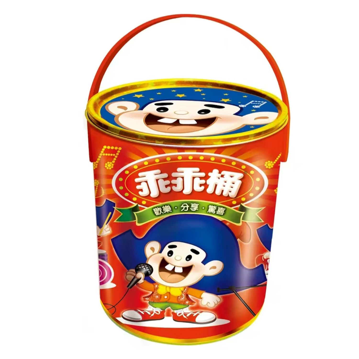 台湾乖乖桶软糖综合水果口味720g