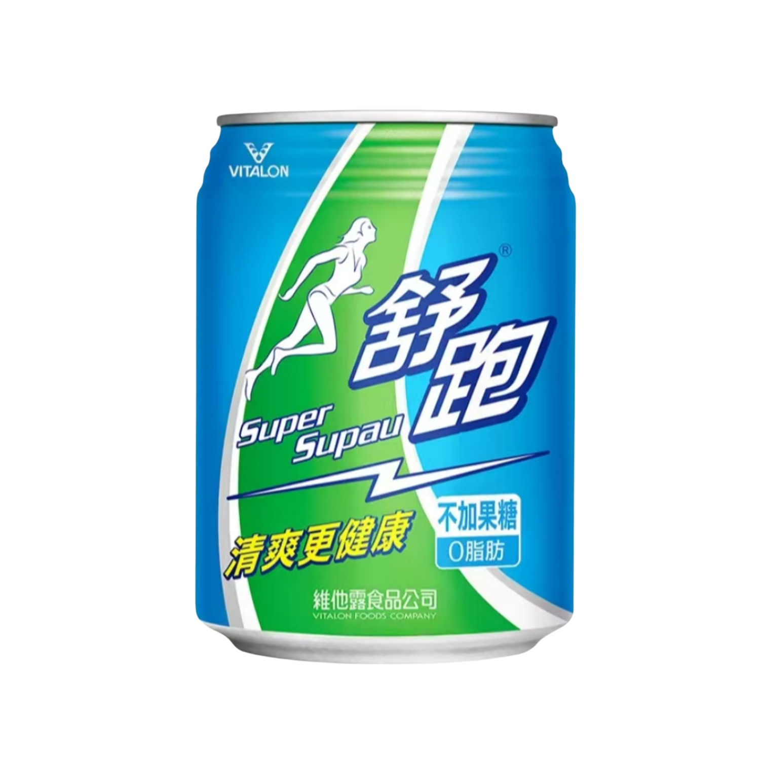 台湾原装罐装舒跑245ml
