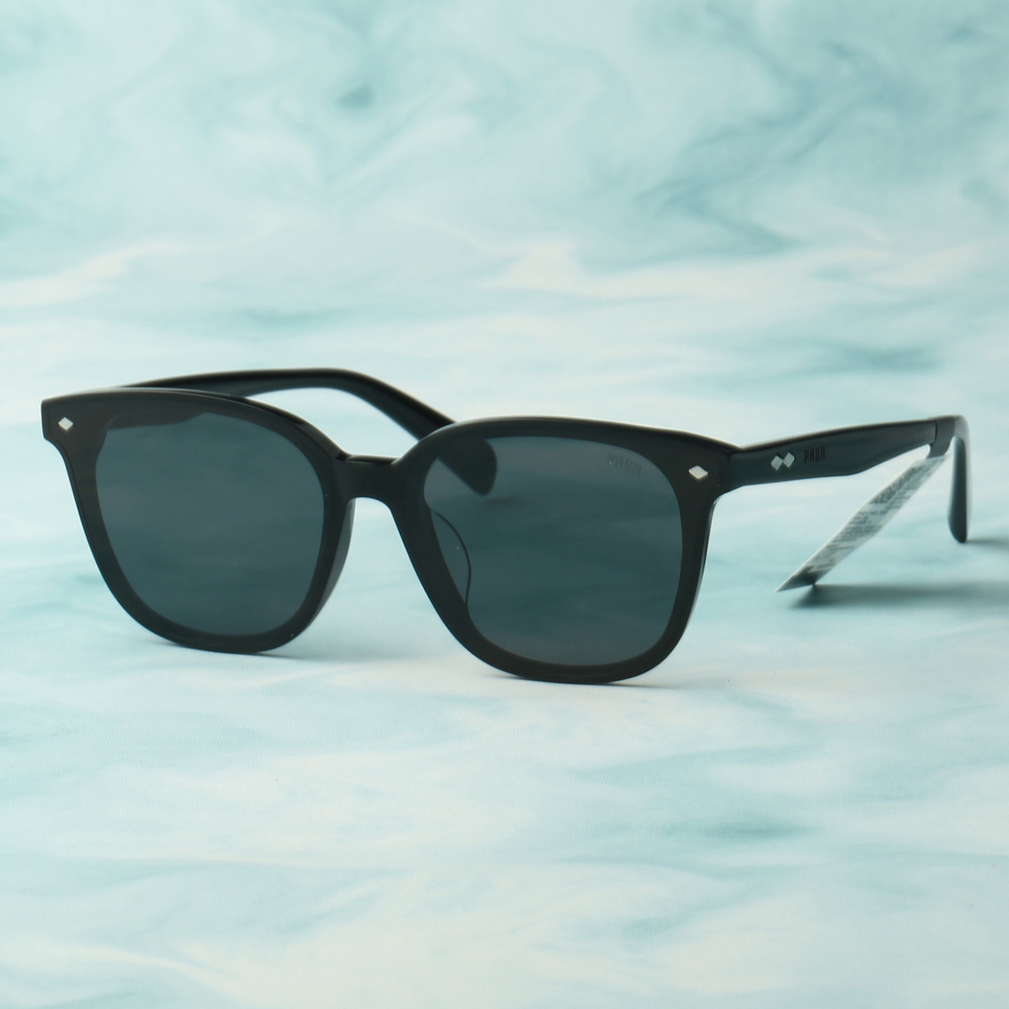 帕莎太阳镜2026年新款方形框眼镜男 帕沙黑色墨镜女高级感PS3074