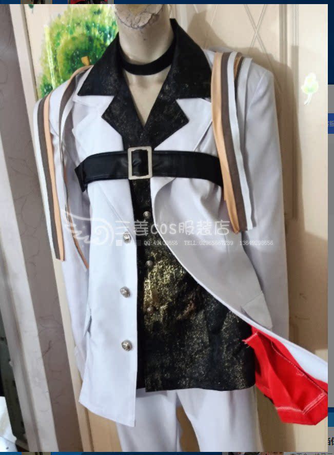 三姜定制  刀剑乱舞 南泉一文字极化   cosplay服装