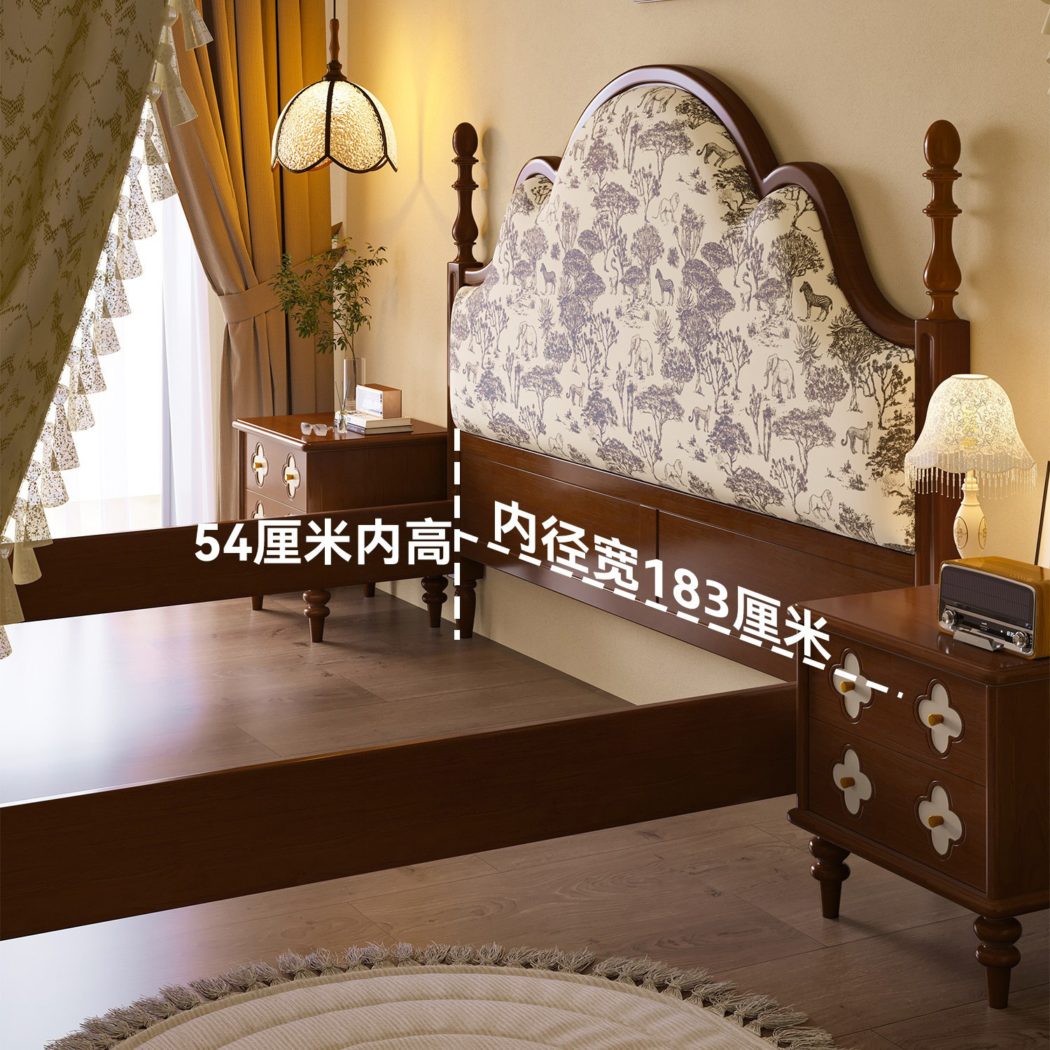 智能电动床架专用架子全实木适用舒达梦百合智能床垫适配实木床框图片