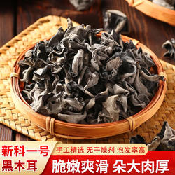 康县黑木耳250g袋装甘肃陇南特产康耳脆黑木耳干木耳干货新科一号