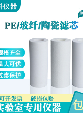 CEMS烟气过滤芯 玻纤 PE 陶瓷材质保护过滤器滤芯通用过滤器滤芯