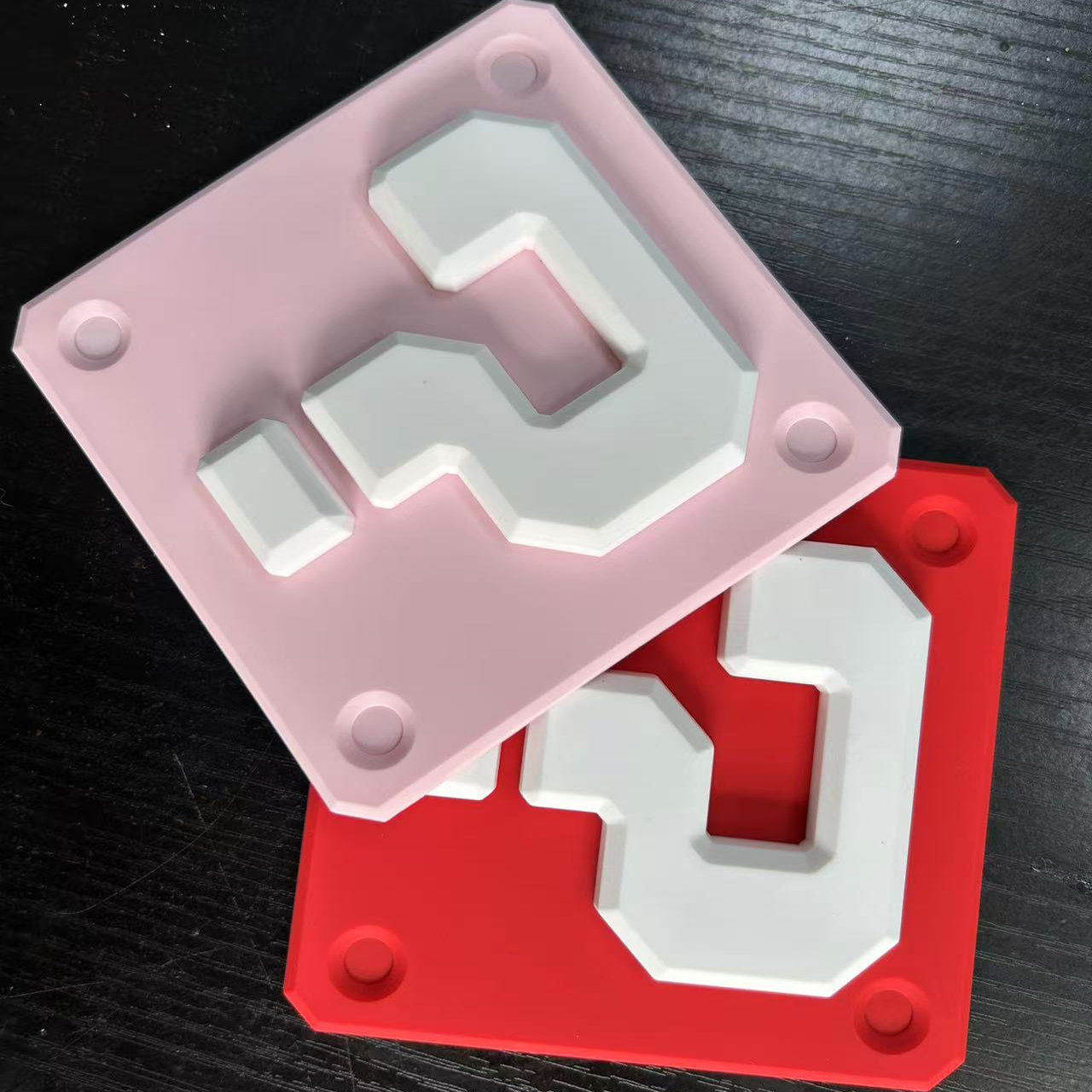 马里奥3D问号立防撞贴冰箱电动车贴立体创意可爱个性车身贴摩托车