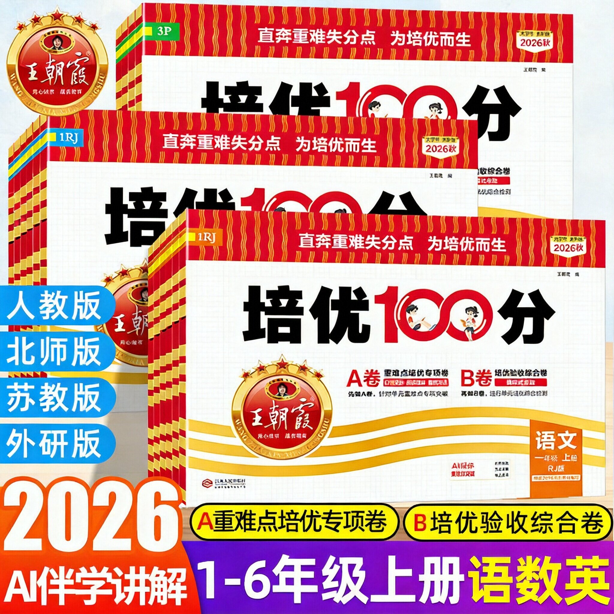 王朝霞培优100分小学同步拔高卷