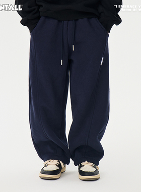 ZAIXIONGJIA◆冬季新加绒加厚运动裤香蕉裤休闲松紧腰儿童裤子