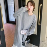 C270-2735-P135-K198自制长款拼接雪纺连衣裙，女装连衣裙，2C270