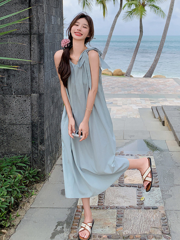 C270-2713-P110-K1582色无袖后背镂空林衣裙现货,女装连衣裙,2C270